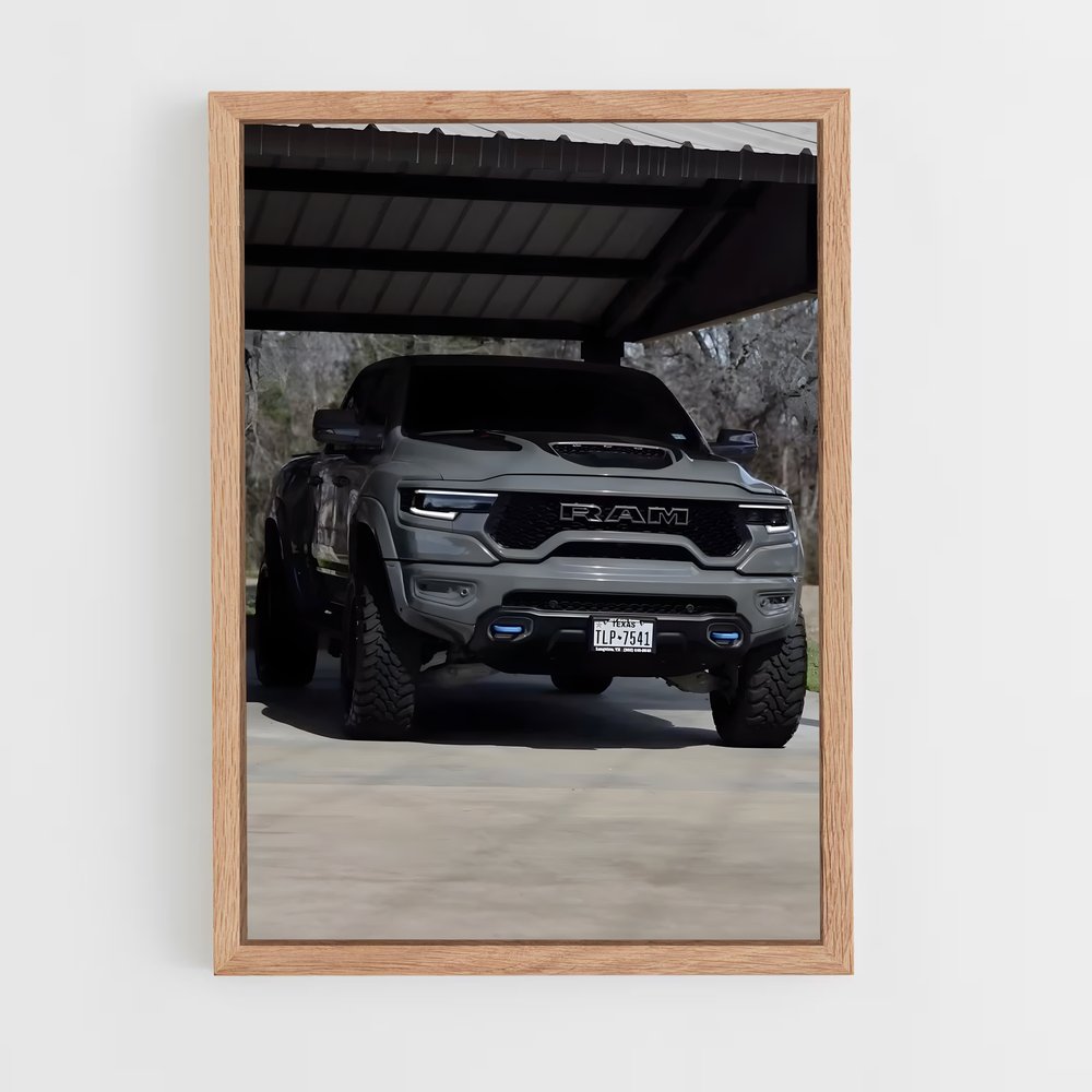Poster Ram sous Abri – affiche Dodge (vue 4)